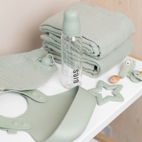 BIBS 5013250 Antykolkowa butelka szklana 110 ml Sage WYPRZEDAŻ