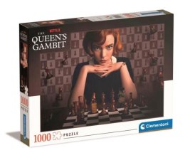 Clementoni Puzzle 1000el Gambit Królowej. Queen's Gambit. Netflix 39697