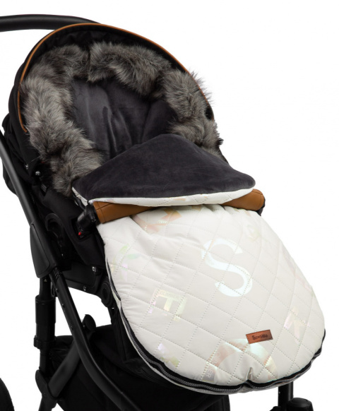 Śpiworek CLIMBER stylowy i komfortowy Sensillo - VANILLA