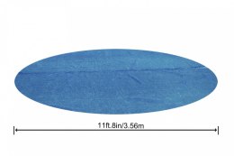 Pokrywa solarna 356cm na Baseny ogrodowe 366cm/12FT BESTWAY