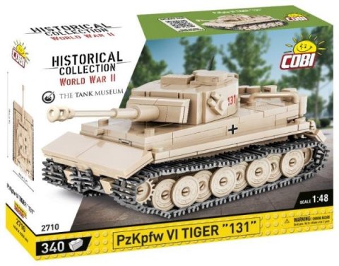 COBI 2710 Historical Collection WWII Czołg PzKpfw VI Tiger 131 340 klocków