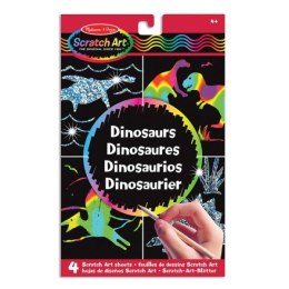 MELISSA Zdrapywanka Dinozaury Draw&Learn 15917