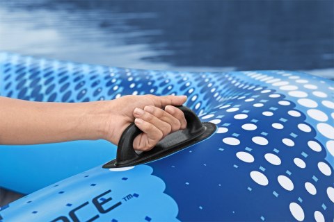 Dmuchana Wyspa do pływania 4-osobowa BESTWAY 305x186x58cm + Daszek + Siateczkowe dno