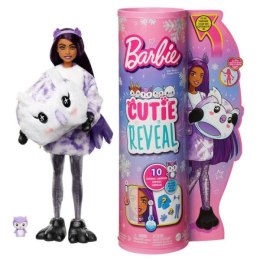 Barbie Lalka Cutie Reveal s3 Zimowa Kraina Sowa HJL62 HJM12 MATTEL