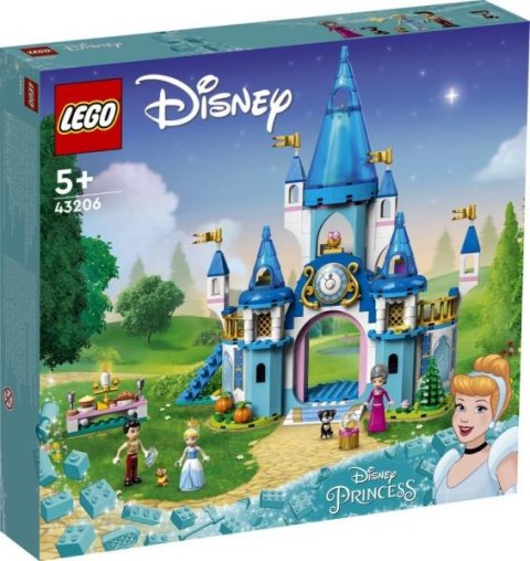 LEGO 43206 DISNEY PRINCESS Zamek Kopciuszka i księcia z bajki p4