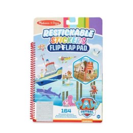 MELISSA Naklejki wielokrotne Flip-Flap Pad PAW PATROL Psi Patrol Misje w zatoce 33254