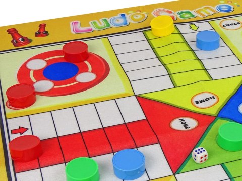 Mata Gra Chińczyk Dla Dzieci Kółka Kostka Pionki