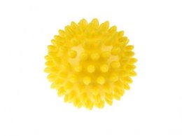 Piłka sensoryczna do masażu i rehabilitacji 6,6 cm zółta 412 TULLO