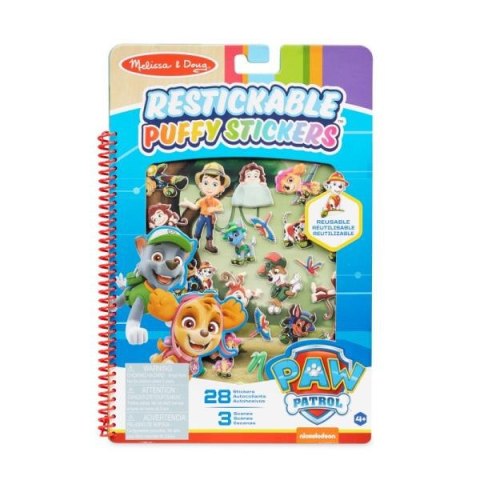 MELISSA Naklejki wypukłe wielokrotne PAW PATROL Psi Patrol Dżungla 33258