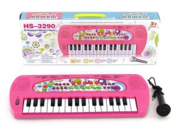 Organki 32 klawiszy + mikrofon w pudełku 509634