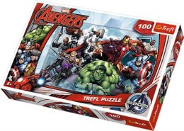 Puzzle 100el Do ataku. The Avengers 16272 Trefl p12