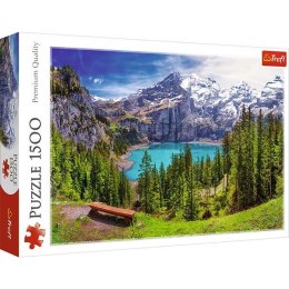 Puzzle 1500el Jezioro Oeschinen, Alpy, Szwajcaria 26166 Trefl p6