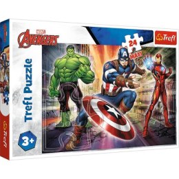 Puzzle 24-Maxi Avengers. W świecie Avengersów 14321 Trefl p8