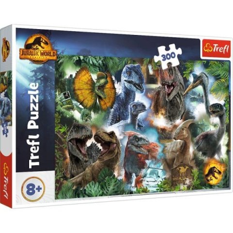 Puzzle 300el Ulubione dinozaury 23013 Trefl