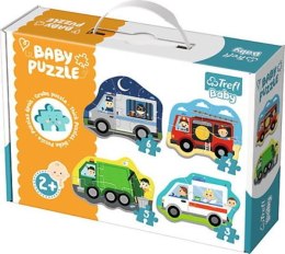 Puzzle Baby classic Pojazdy i zawody. 36071 Trefl p6