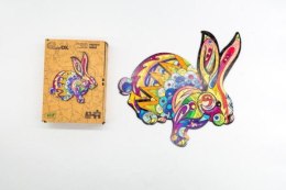 PROMO Puzzle drewniane Puszysty królik PuzA3-00743