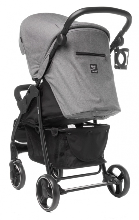 4Baby RAPID XXIII Wózek spacerowy do 22 kg - Melange Grey