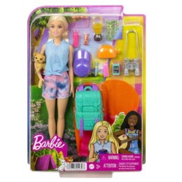 Barbie Kemping Malibu Lalka + akcesoria HDF73 p.4 MATTEL