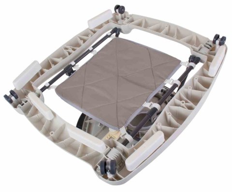 Chodzik kołyska z kierownicą - szary