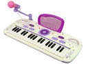 Elektryczne Pianino Keyboard Dla Dzieci Różowy Nuty USB