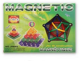 Klocki magnetyczne konstrukcyjne Magnetic 68el G147983 Gazelo