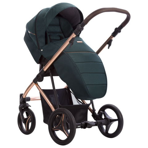 FLAVIO PREMIUM CLASS 2w1 Bebetto wózek wielofunkcyjny do 22kg głęboko-spacerowy - Gold 03