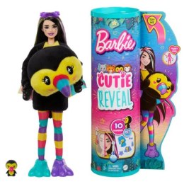Lalka Barbie Cutie Reveal Dżungla Tukan HKR00 MATTEL