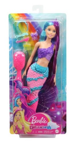 Lalka Barbie Dreamtopia Fantazja długie włosy Syrenka GTF39 GTF37 MATTEL