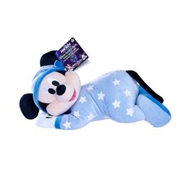 Maskotka Myszka Miki Mickey leżąca ze świecącymi elementami 30cm Śpij dobrze