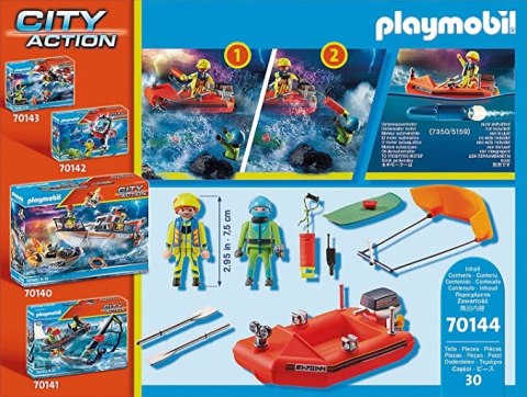 PLAYMOBIL - na ratunek łodzią motorową