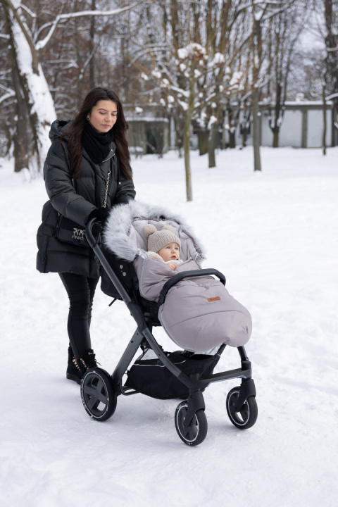 Śpiworek Orso Sensillo wodoodporne poszycie - BEŻOWY PERŁA