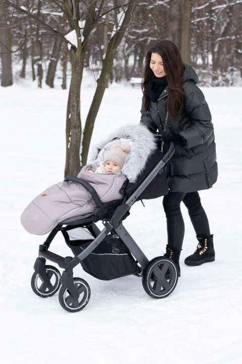 Śpiworek Orso Sensillo wodoodporne poszycie - BEŻOWY PERŁA