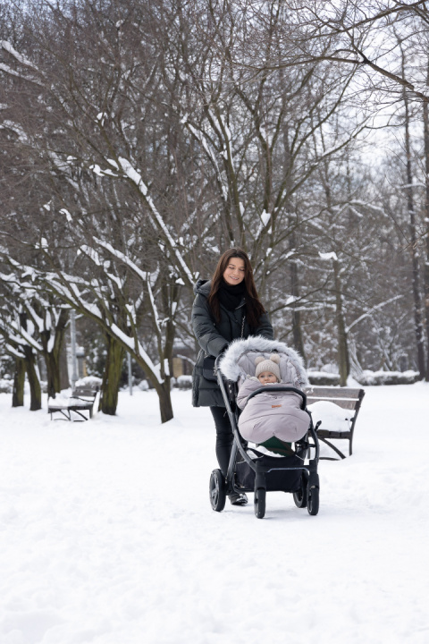 Śpiworek Orso Sensillo wodoodporne poszycie - CZARNY PERŁA