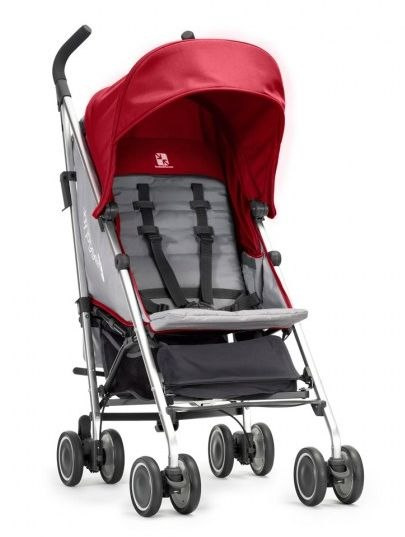 VUE LITE wózek Baby Jogger + adapter Maxi Cosi Cybex - wersja spacerowa z przekładanym siedziskiem cherry