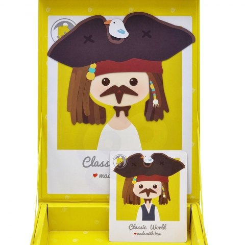 CLASSIC WORLD Układanka Magnetyczna Strojenie Lalek 32 el.