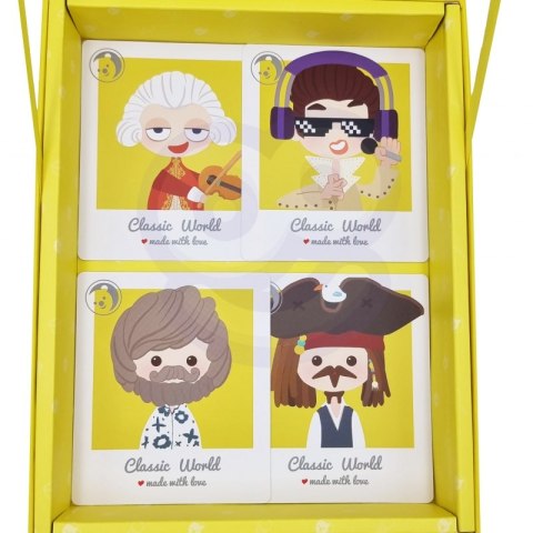 CLASSIC WORLD Układanka Magnetyczna Strojenie Lalek 32 el.