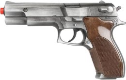 Gonher 45/1 Metalowy pistolet policyjny 8 naboi Gold Collection