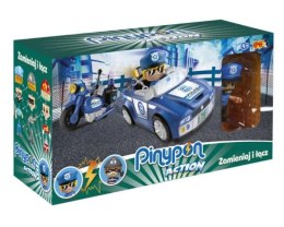 PROMO EP PinyPon Action - Zestaw pojazdów z figurką Policja 16057
