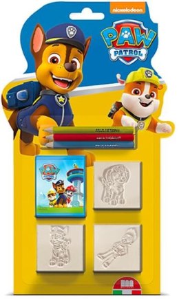 Pieczątki Psi Patrol PAW PATROL blister 3 szt 119031 Multiprint