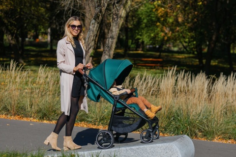 STINGER XXIII 4Baby Wózek spacerowy do 22kg - MELANGE GREY