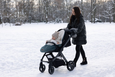 Śpiworek Riviera stylowy i komfortowy Sensillo - BLACK