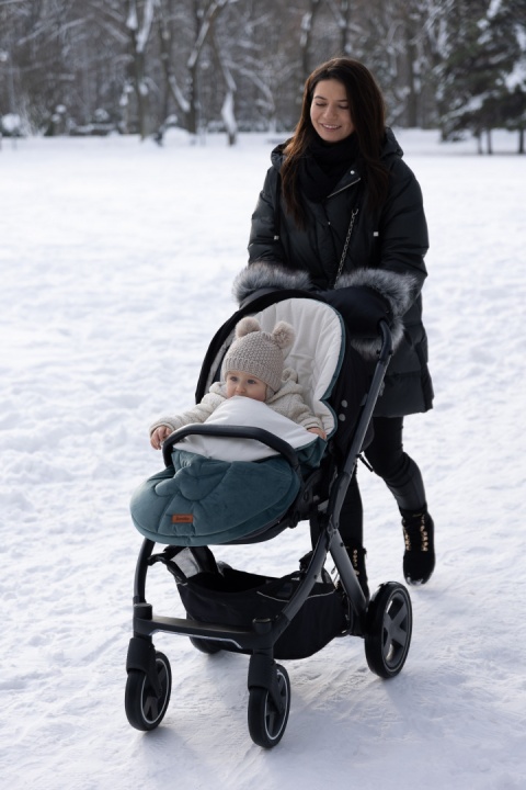 Śpiworek Riviera stylowy i komfortowy Sensillo - GRAPHITE