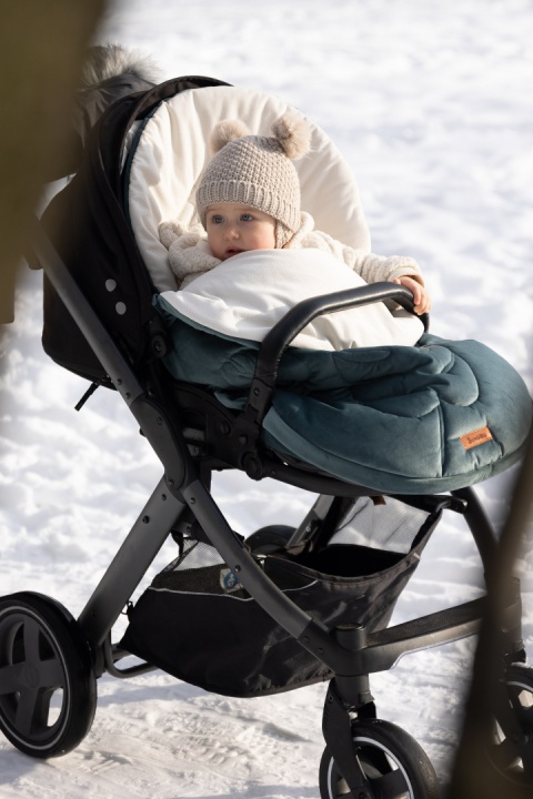 Śpiworek Riviera stylowy i komfortowy Sensillo - GRAPHITE