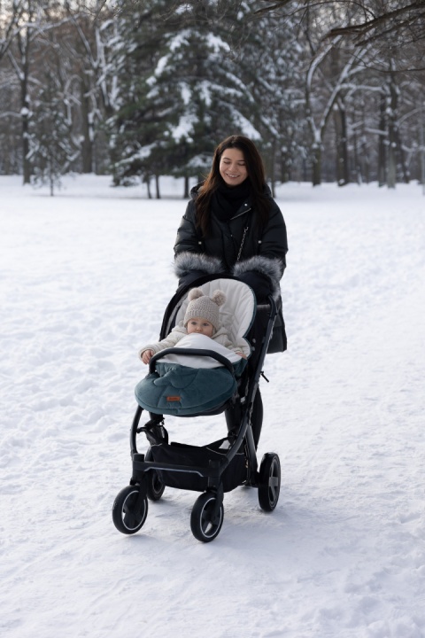 Śpiworek Riviera stylowy i komfortowy Sensillo - GRAPHITE