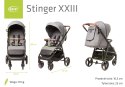 Wózek spacerowy Stinger XXIII melange grey 4baby