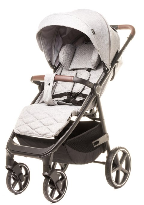 Wózek spacerowy Stinger Pro melange light grey 4baby