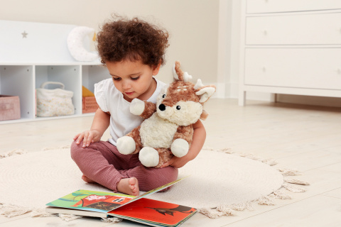 Cloud b® Love Light Buddies Finley Fawn™ - Szumiąca Sarenka z czujnikiem ruchu i pozytywką