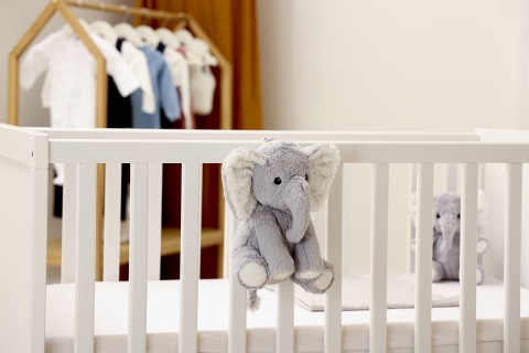 Cloud b® Elliot Elephant™- Szumiący Słoń z pozytywką