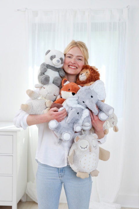 Cloud b® Elliot Elephant™- Szumiący Słoń z pozytywką