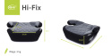 Hi-Fix I-size 4Baby Fotelik samochodowy podstawka z isofix 22-36 kg - BLACK